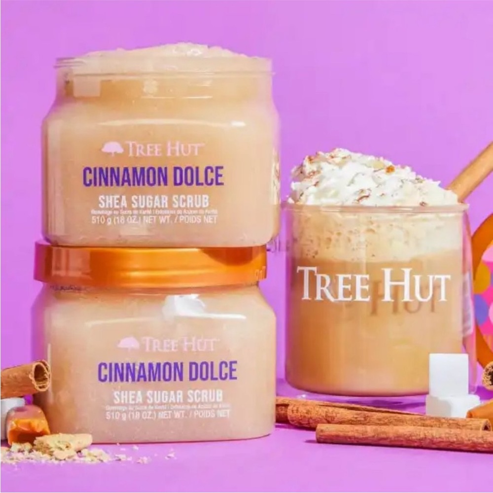 Tree Hut Cinnamon Dolce Shea Sugar Scrub 2ct